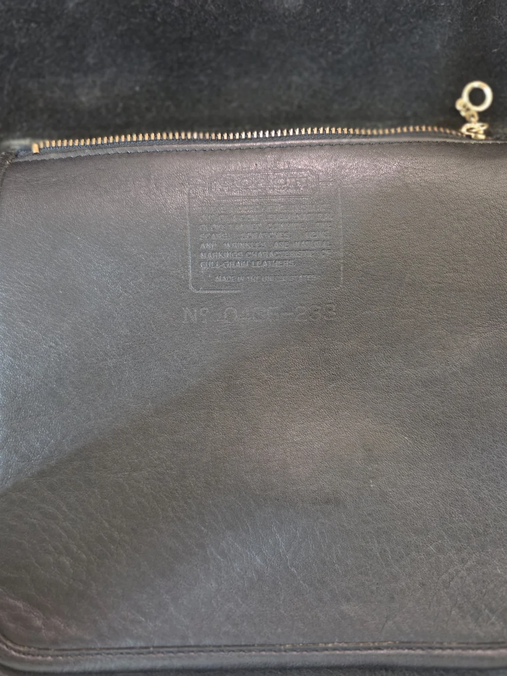 Coach Beekman Briefcase with Brass Hardware